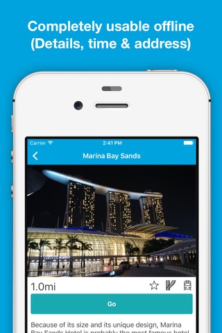 Singapore guide, Pilot - Completely supported offline use, Insanely simple screenshot 3