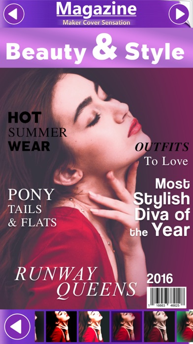 MAGAZINE MAKER COVER SENSATION: PUT PHOTO.S IN TEXT FRAME.S &AMP; CREATE MAG FRONT PAGE 1.0 IOS