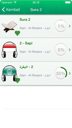 Quran Tajweed Audio mp3 in Indonesian, Arabic and Phonetics (圖2)-速報App