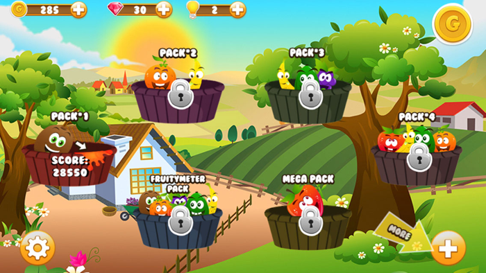 Juicy Fruit Popper - Zap, Pop and Juice the Fruit