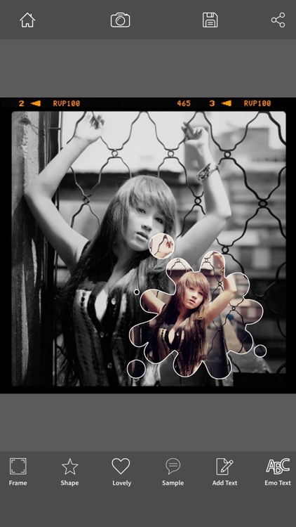 Collage Maker with pic black & white, free photos editor app - Color Collage