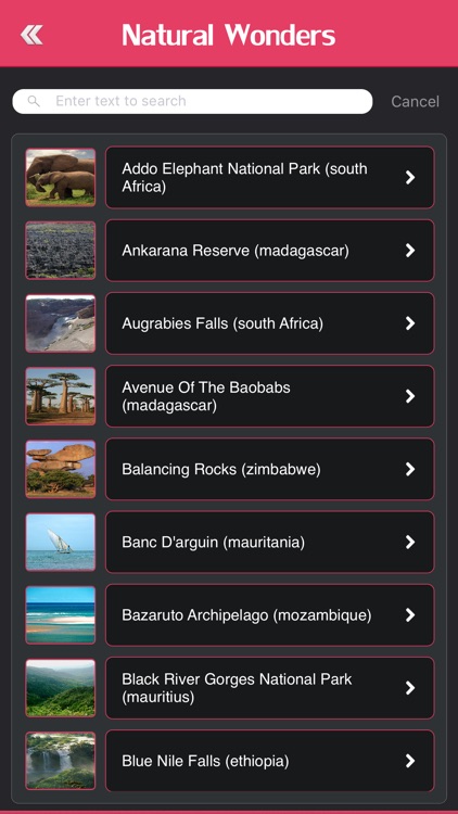 Top Natural Wonders of Africa
