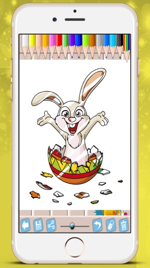 Easter chocolates picture book - paint Raster eggs bunnies c(圖3)-速報App