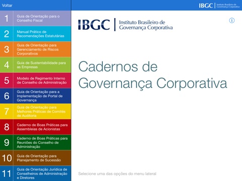 Publicações IBGC screenshot 2