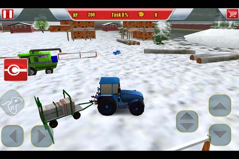 X-mas Farm Harvester Simulator screenshot 3