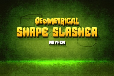 Geometrical Shape Slasher Mayhem - super Ninja knife cutting game screenshot 2