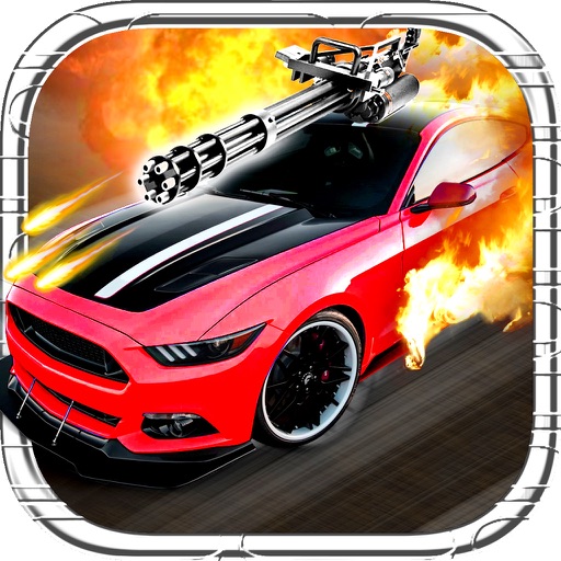 Death track Showdown - Car Shooting & Racing Game Icon