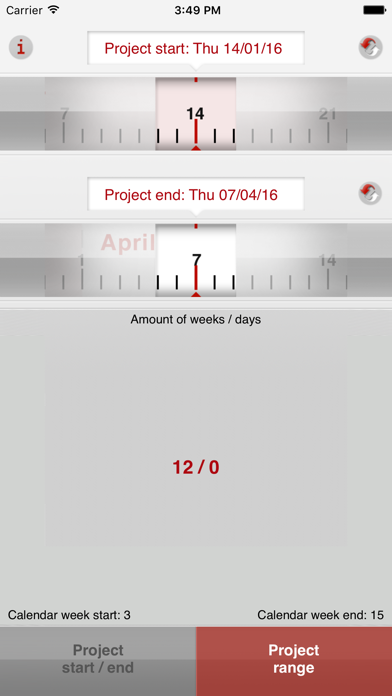 How to cancel & delete Calendar Week Calculator from iphone & ipad 2