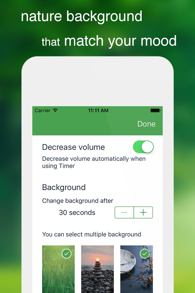 Nature Sounds: Zen Sounds for Relax, Focus and Sleep screenshot 3