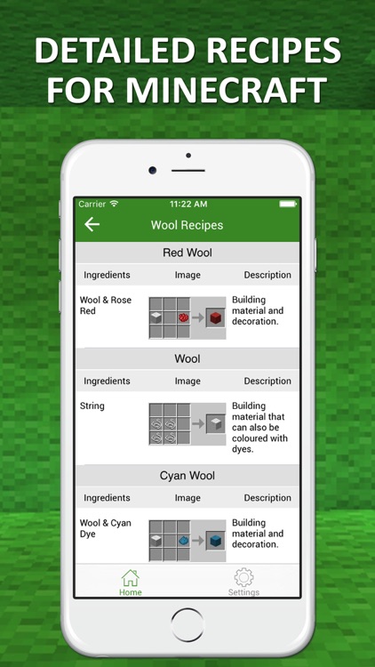 Crafting Guide for Minecraft PE Game