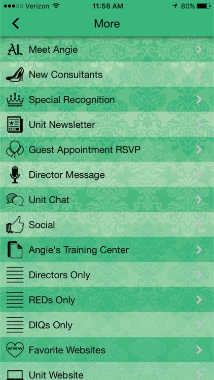 Angie Locke Unit & Area App