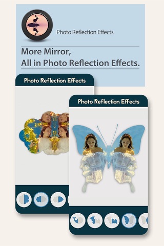 Photo Reflection Effects - Mirror & Water Effects Blender to Clone Yourself screenshot 2