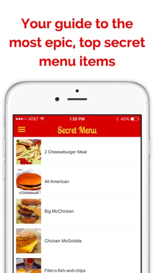 Secret Menu for McDonald's(圖2)-速報App