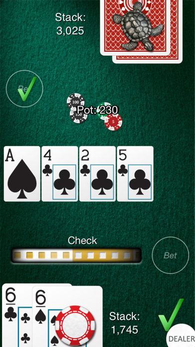 Heads Up: Hold'em  (1-on-1 Poker) Screenshot 1