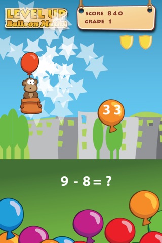 Level Up Balloon Maths screenshot 2