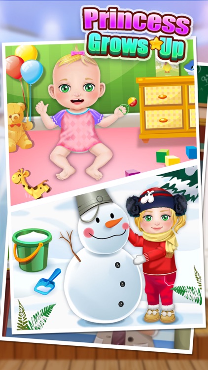 Princess Grows Up - Free Kids Games