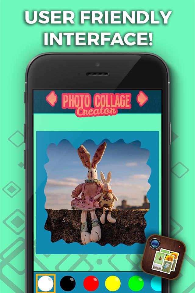 Photo Collage Creator – Best Pic Frame Editor and Grid Maker to Stitch Pictures screenshot 3
