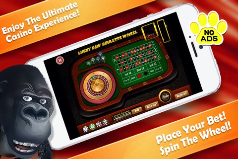 Lucky Paw Roulette Wheel PRO - Selfie Zoo Casino screenshot 4