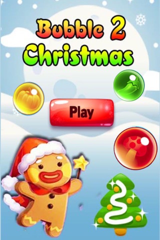 Christmas Bubble Shooter - Ginger Bread Man screenshot 2