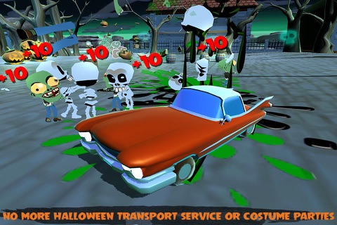 Halloween Car Smash Zombies screenshot 3