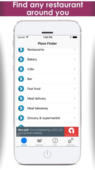 Food finder - Find nearby restaurants and where to eat around me Screenshot 2