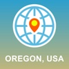 Oregon, USA Map - Offline Map, POI, GPS, Directions