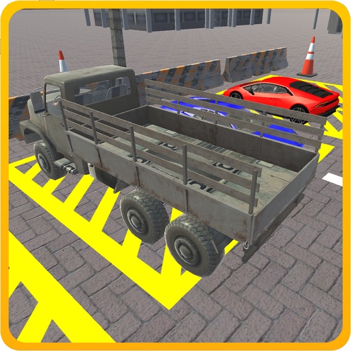 Truck Park 3D Icon