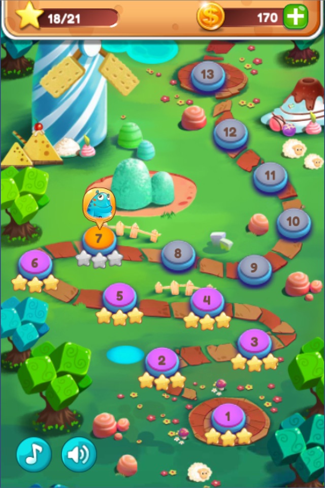 Sweet Candie Cookie Legend : Cookie Blast Match 3 Game screenshot 3