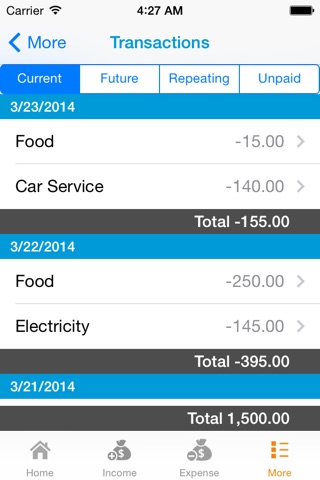 My Budget Gold - Save Money,Bills monitor, budget manager, expense tracker. screenshot 2