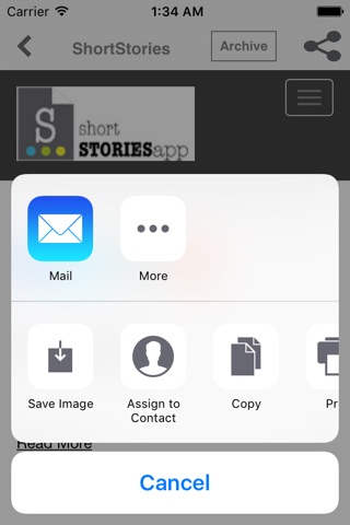 ShortStoriesDaily screenshot 2