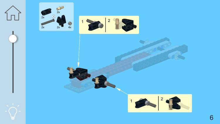 Roadster Mk 2 for LEGO Creator 7347+31003 Sets - Building Instructions screenshot-3