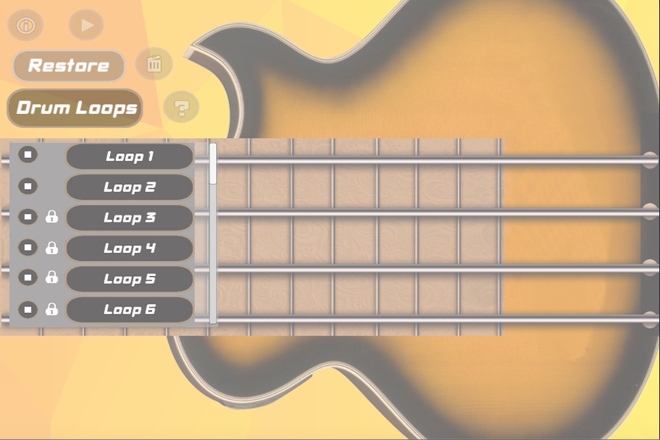 Acoustic Bass Guitar screenshot 3