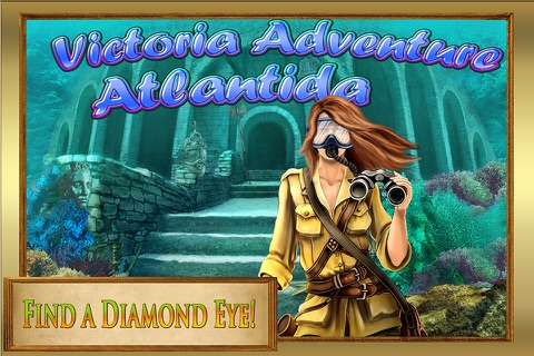 Hidden Object: Find a Diamond Eye - Atlantida  Adventure Gold screenshot 3