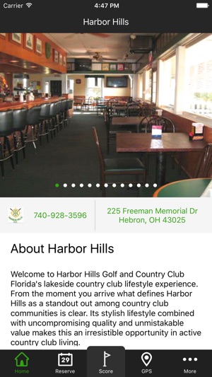 Harbor Hills - Scorecards, GPS, Maps, and more by ForeUP Gol(圖1)-速報App