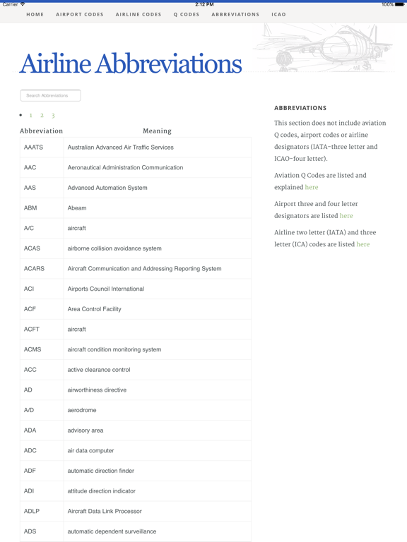 Airport Airline Codes Databaseのおすすめ画像5