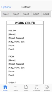 work order iphone screenshot 1