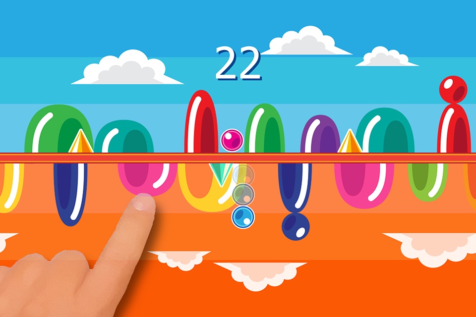 Gummy Gumball Bouncer Champ - Gogo Brilliant Romper Orb screenshot 3