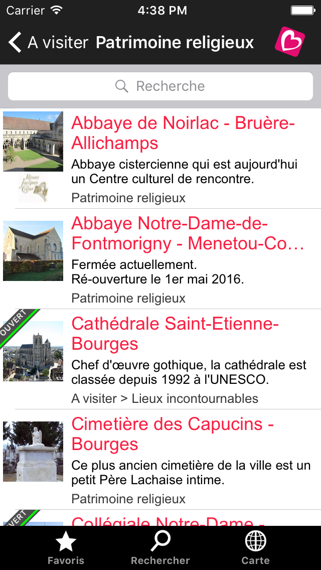 How to cancel & delete Click 'n Visit Bourges en Berry - Visitez la capitale médiévale du Berry from iphone & ipad 3