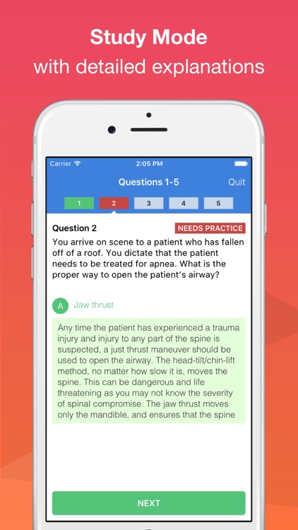 NREMT EMT-B Smart Test Prep 2016 Premium Edition