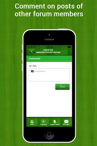 Forum For Minecraft Pocket Edition - Community & Social Network For Fans screenshot 4