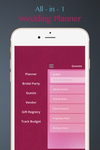 iWedding Planner for Engaged Couples screenshot 3