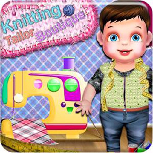 Knitting Tailor Boutique Fashion Girls Game Icon