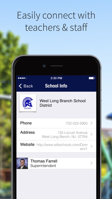 How to cancel & delete West Long Branch Public Schools from iphone & ipad 2