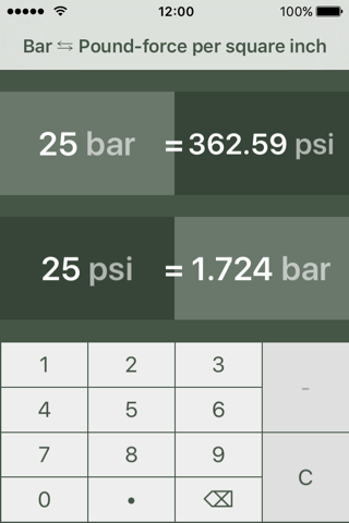 Bar To Pound-Force Per Square Inch | bar to psi screenshot 2