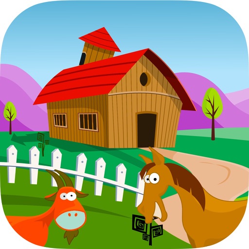 Farm Adventure for Kids - Educational game with animals and letters for children, toddlers, babies, boys and girls Icon