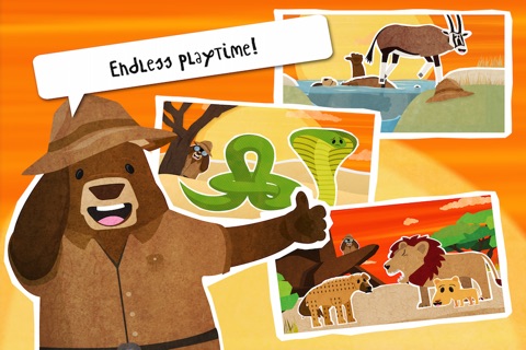 Mr. Bear - Safari Free screenshot 2