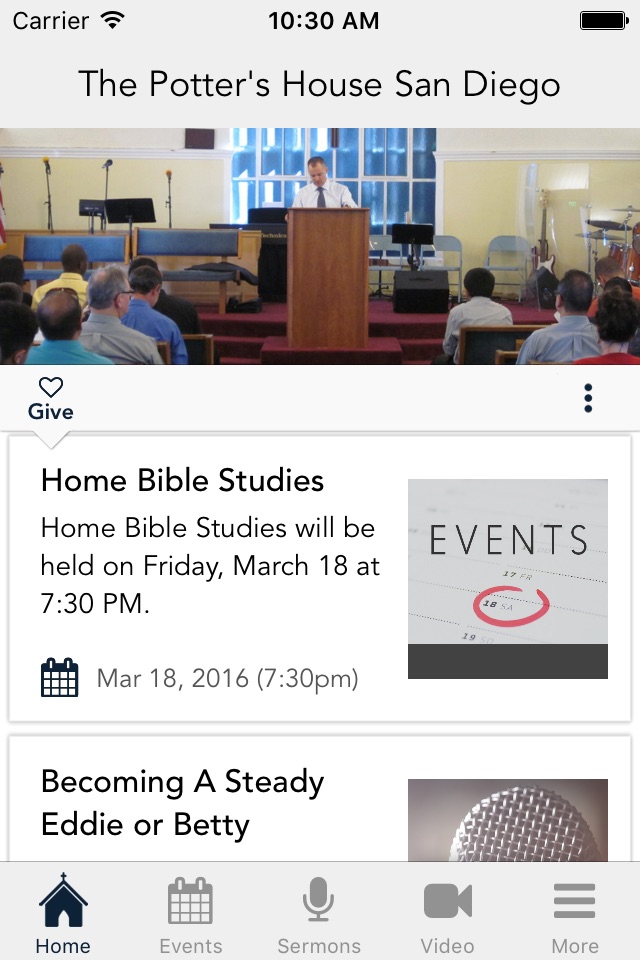 The Potter's House Christian Fellowship Church San Diego screenshot 2
