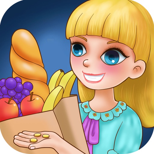 Baby Supermarket HD-Count coin money,math game for kids,Shopping Fun!Free icon