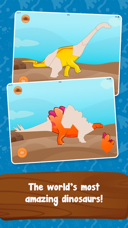 Dinosaur Builder Puzzles for Kids Boys and Girls