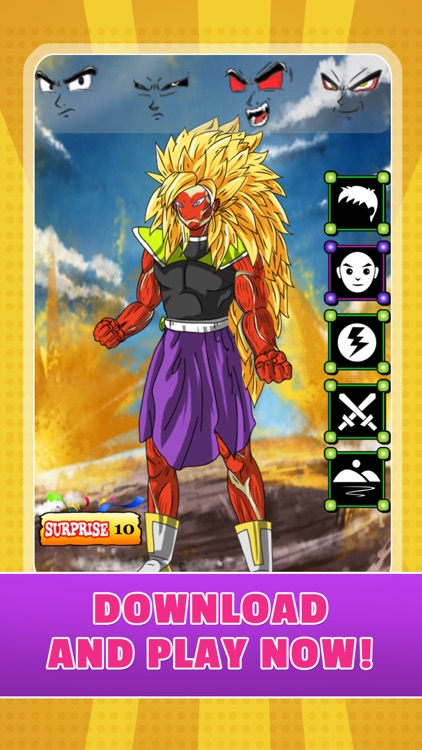 Create Your Own Super Saiyan - DBZ Games Battle of Gods: Dragon Ball Z GT Edition screenshot-3